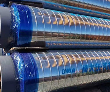 大慶圣泉集團(tuán)架空保溫管 施工現(xiàn)場(chǎng)